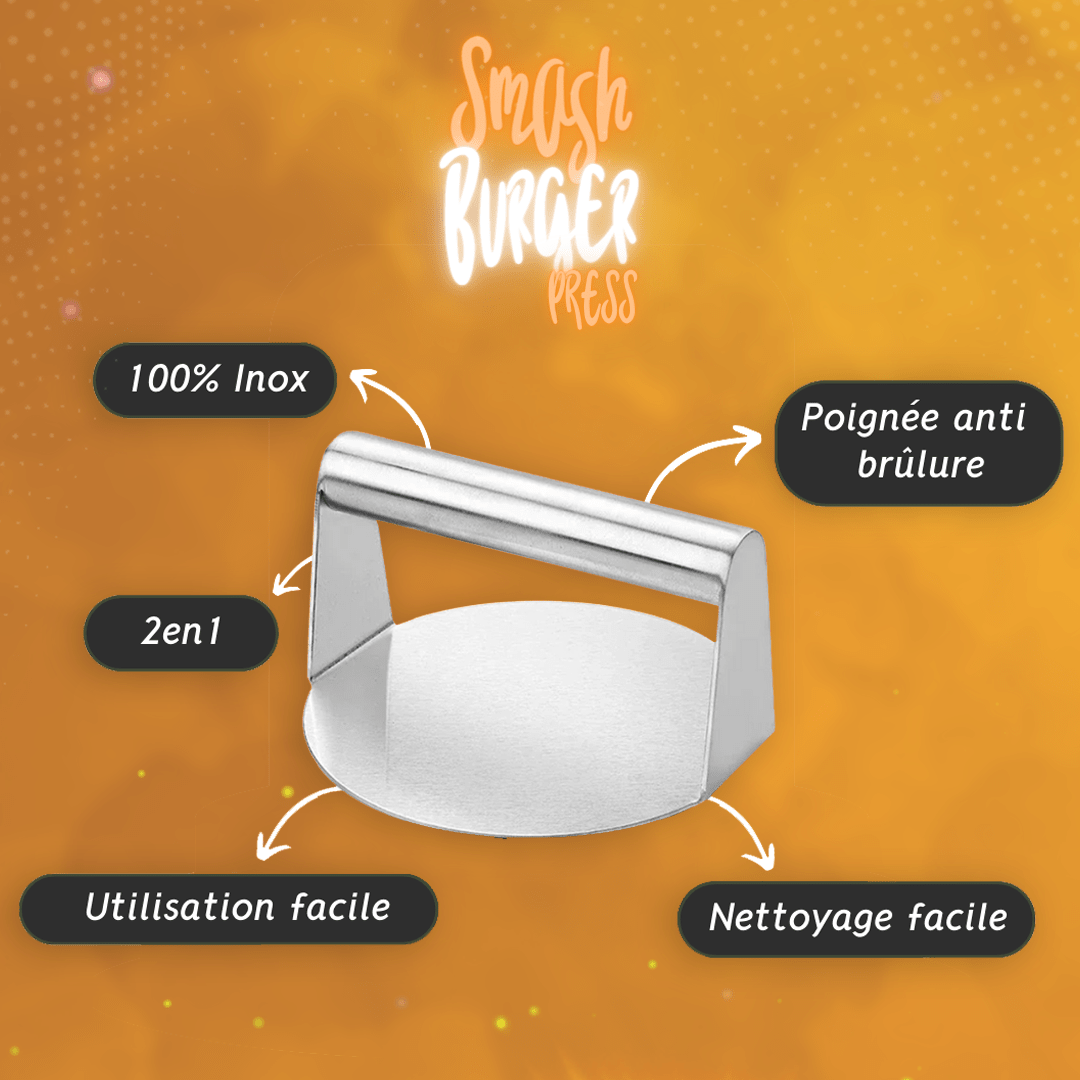 CuistensilePresse a Smash Burger 🍔Cuistensile14:366#Hamburg press